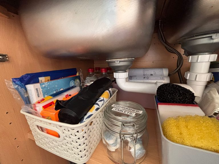 How to Organize Under the Sink Storage (Without the Overwhelm)